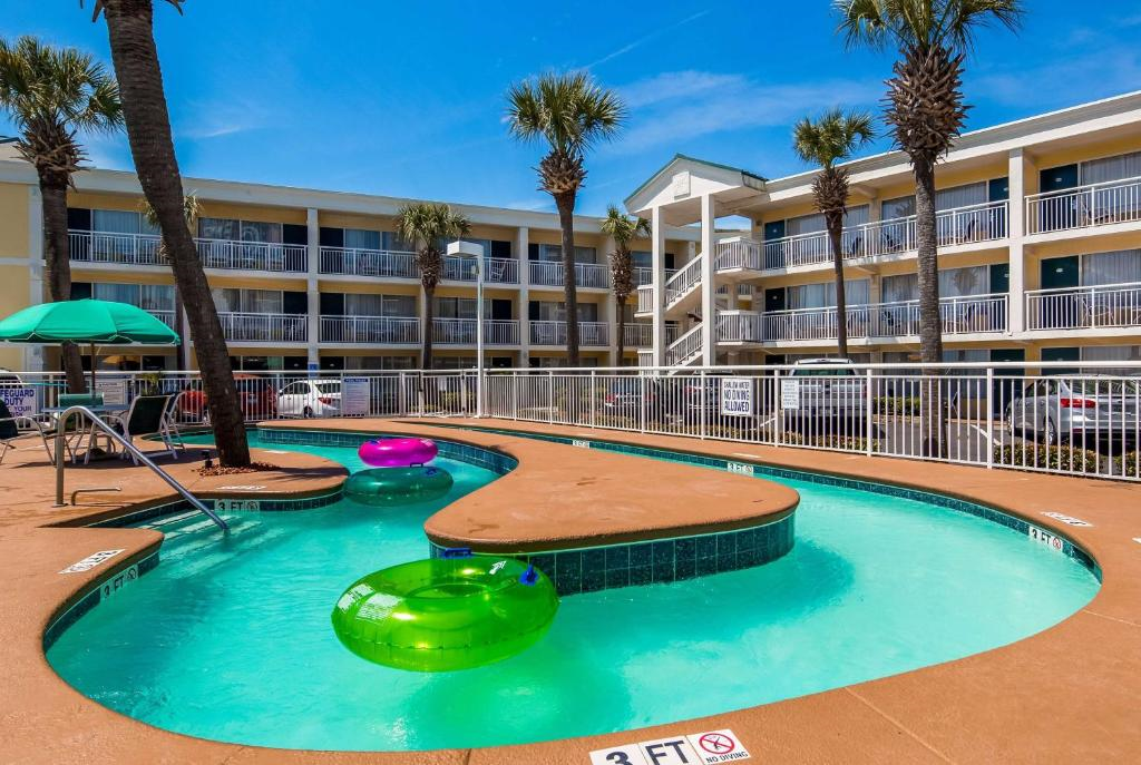 Drift into relaxation on the lazy river.
