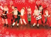 The cast in Christmas costume at The South's Grandest Christmas Show - Alabama Theatre - Myrtle Beach, SC