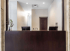 Front desk.