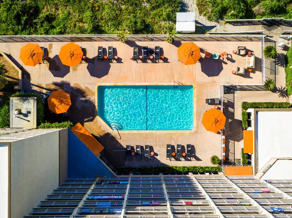 Refreshing outdoor pool