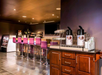 Bar at the hotel.
