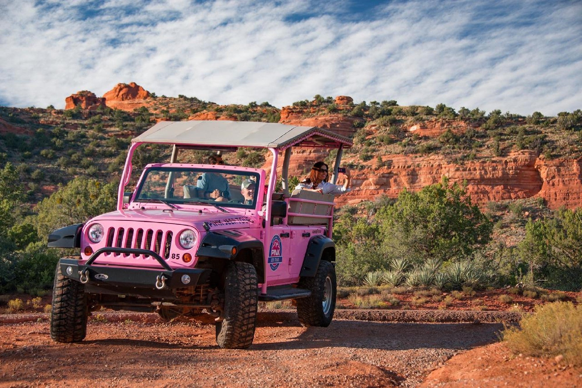 Touch the Earth Pink Jeep Vortex Tour in Sedona