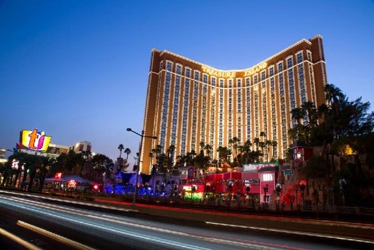 Exterior view of the hotel.