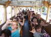 Waikiki Trolley in Honolulu, Hawaii