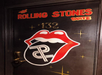 Door labeled "The Rolling Stones Suite" with a large lips and tongue logo and the number 132.
