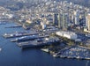The USS Midway in San Diego, CA.