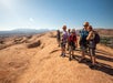 Stop and take in the views around you during your Ultimate Moab Zipline Adventure.