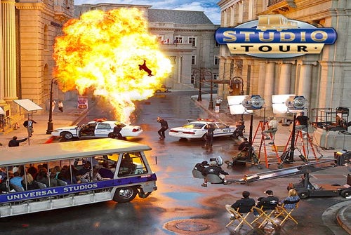 Studio Tour at Universal Studios Hollywood in Universal City, California