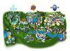 Map of Universal's Aventura Hotel