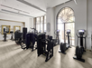 Modern fitness room