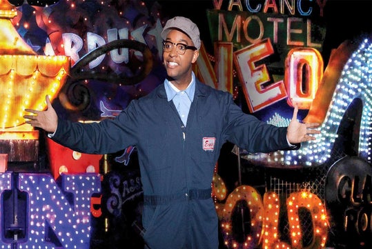 Funny characters and great live performances.