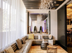 Lobby lounge area.