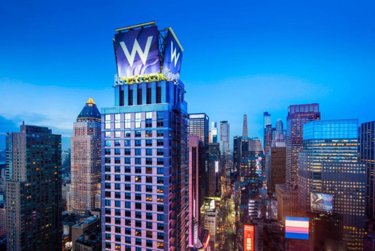 Exterior at W New York Times Square, NY.