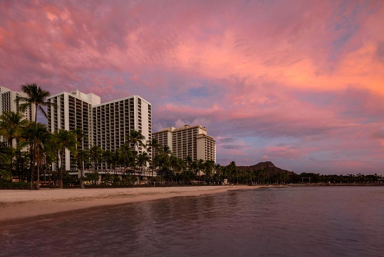 Beachfront resort exterior where luxury meets the shoreline.