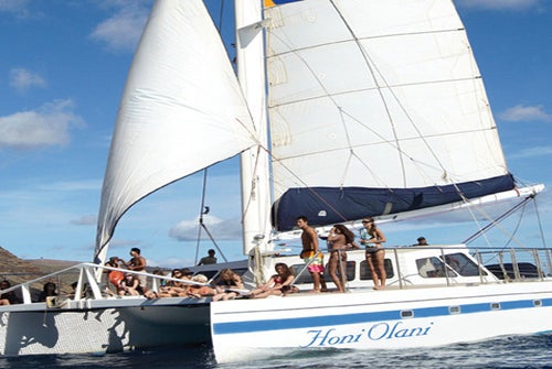 Honi Olani - 53' catamaran - Waikiki Panorama Sail in Honolulu, Hawaii