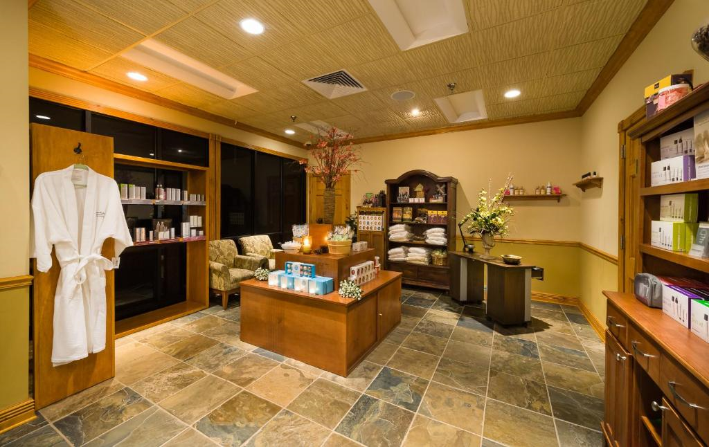 Rejuvenate at the on-site spa.
