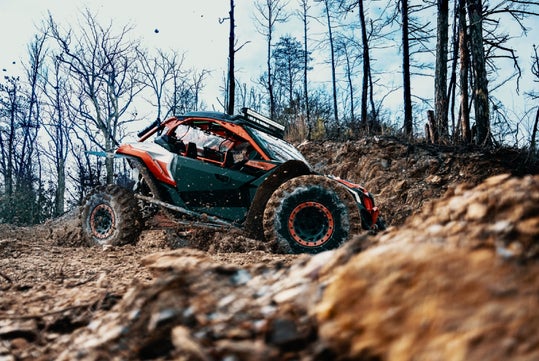 Rugged terrain meets high-octane off-road adventure. 