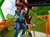 Watch out for the gators on Swamp Thing at Wild Adventures.