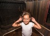 Experience hurricane force winds in Hurricane Hole - WonderWorks, Pigeon Forge, Tennessee