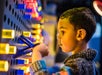 Get creative in the Imagination Lab at WonderWorks in Pigeon Forge.