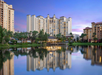 Lakefront resort