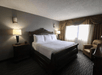 Guest room with one king bed.