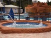 Hot tub with Rock Waterfall at Wyndham Lake Buena Vista Disney Springs® Resort Area.