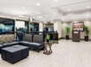 Relaxing lounge at the lobby.
