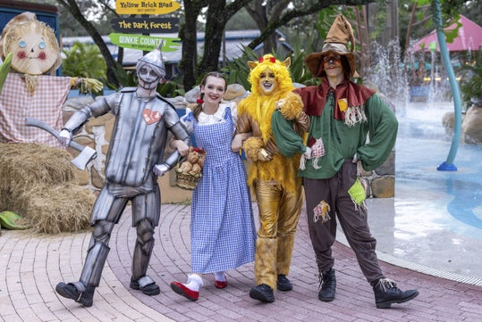 ZooTampa's staff dressed in fun and scary costumes for Creatures of the  celebration.