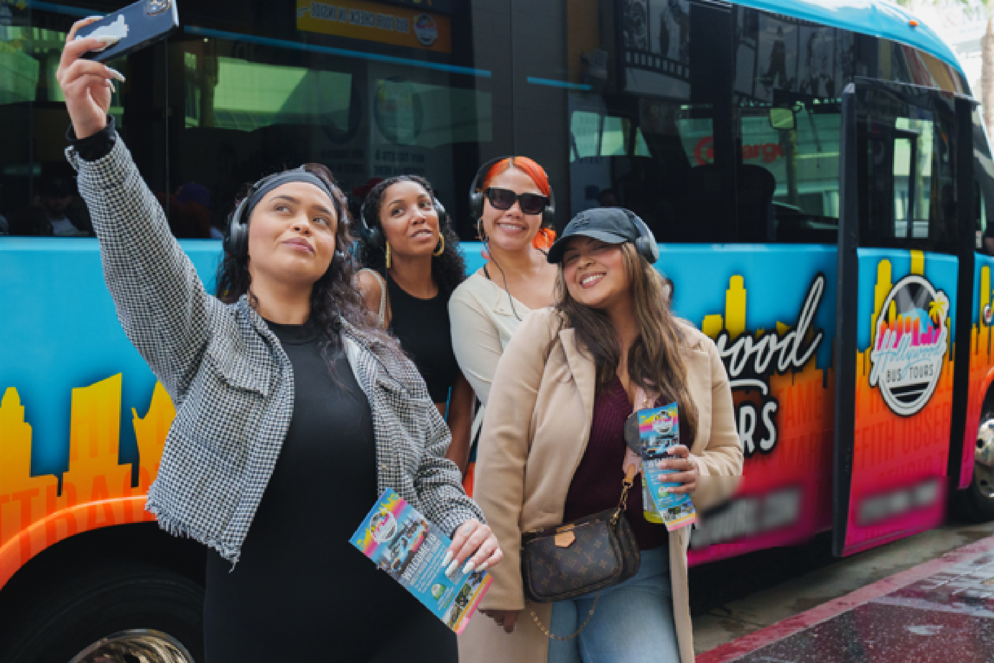 Ready for our close-up in the City of Angels.