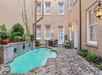 Outdoor pool at the courtyard.