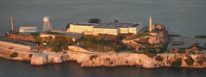 Alcatraz and San Francisco Sites Helicopter Tour in Mill Valley, California