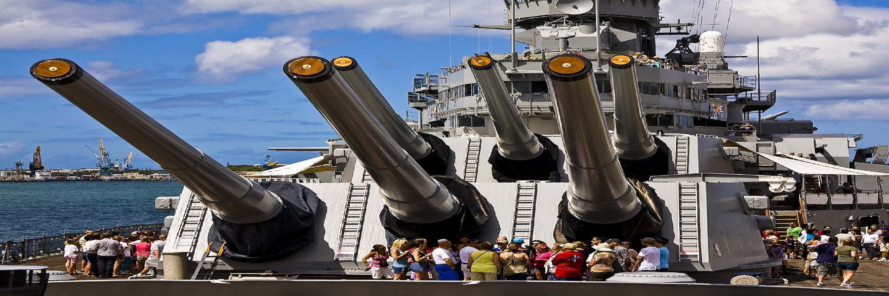 Battleship Missouri Memorial in Honolulu, Hawaii