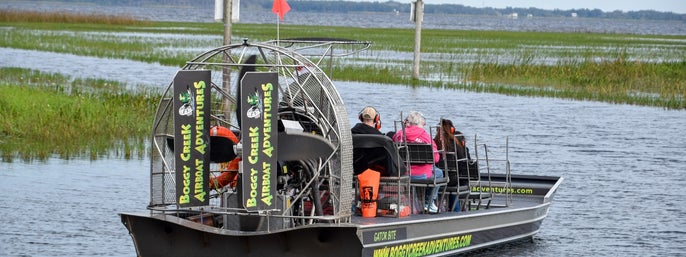 Boggy Creek Airboat Adventures in Kissimmee, Florida