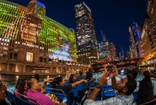 Chicago by Night: 90 Minute River and Lakefront Cruise in Chicago, Illinois