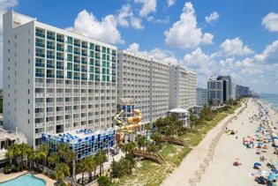 Crown Reef Beach Resort and Waterpark in Myrtle Beach, South Carolina