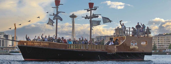 Emerald City Pirates Adult Pirate Party Cruise in Seattle, Washington