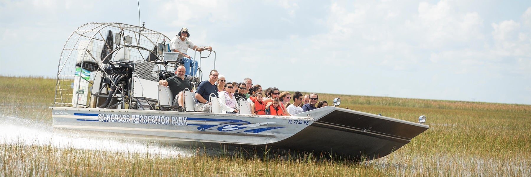 Sawgrass Park Everglades Airboat Tours in Fort Lauderdale, Florida