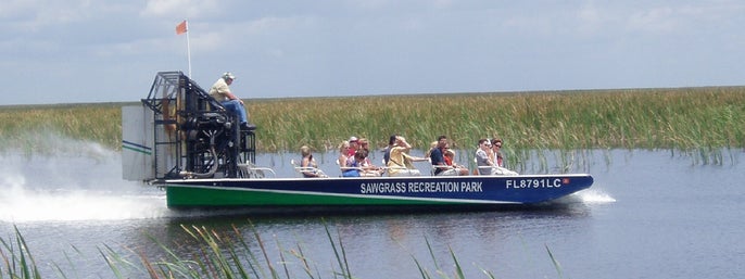 Sawgrass Park Everglades Airboat Tours in Fort Lauderdale, Florida