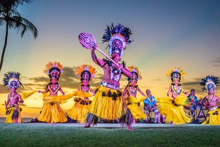 The Feast at Mokapu Luau in Wailea, Maui, Hawaii
