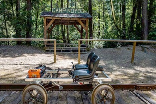 Noyo River Redwoods Scenic Railbike Excursion in Fort Bragg, California