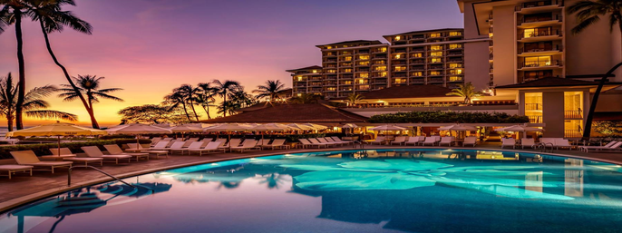 Halekulani Hotel in Honolulu, Hawaii
