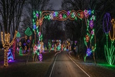 Lights of Joy Christmas Drive-Thru in Branson, Missouri