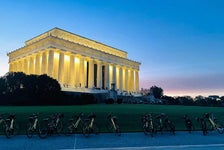 Monuments at Night Bike Tour in Washington, District of Columbia