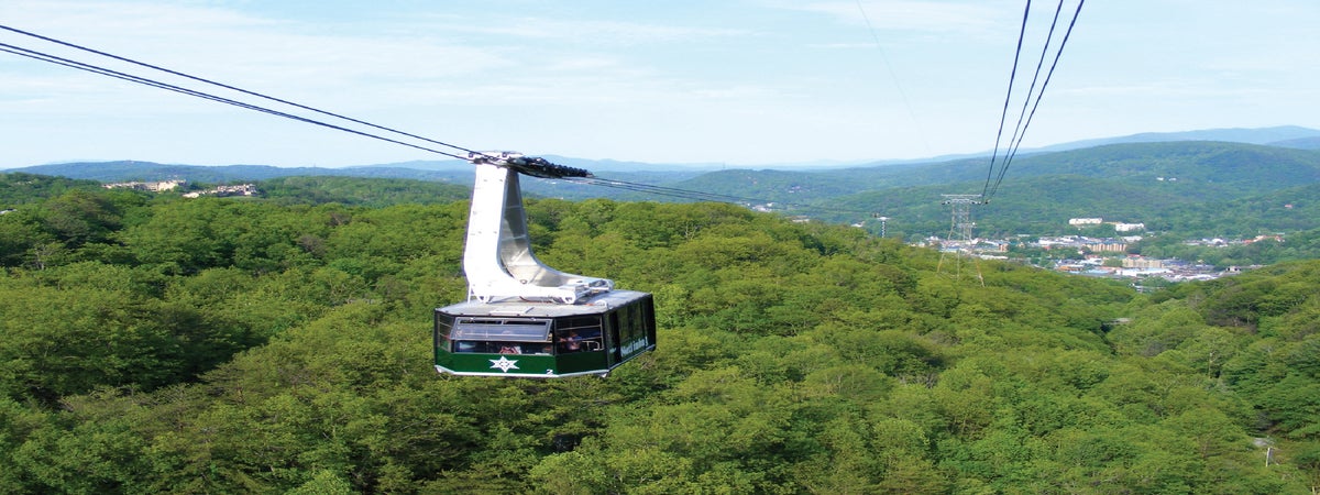 Ober Mountain: Gatlinburg Aerial Tramway in Gatlinburg, Tennessee