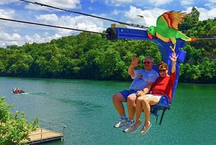 Parakeet Pete's Zipline in Branson, Missouri