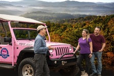 Foothills Parkway Smoky Mountains Pink Jeep Tour - Pigeon Forge, TN