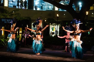 Queens Waikiki Luau in Honolulu, Hawaii