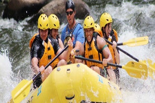 Rafting in the Smokies in Hartford, Tennessee