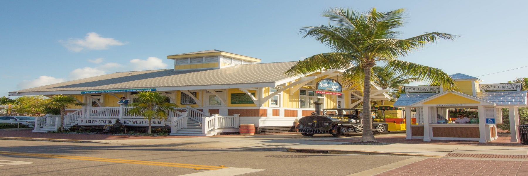 Sails to Rails Museum in Key West, Florida